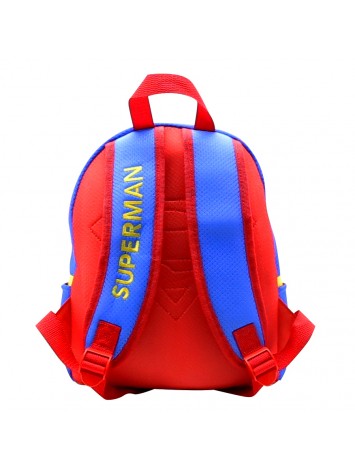 LJ111 MOCHILA 12" ESPALDA SUPERMAN