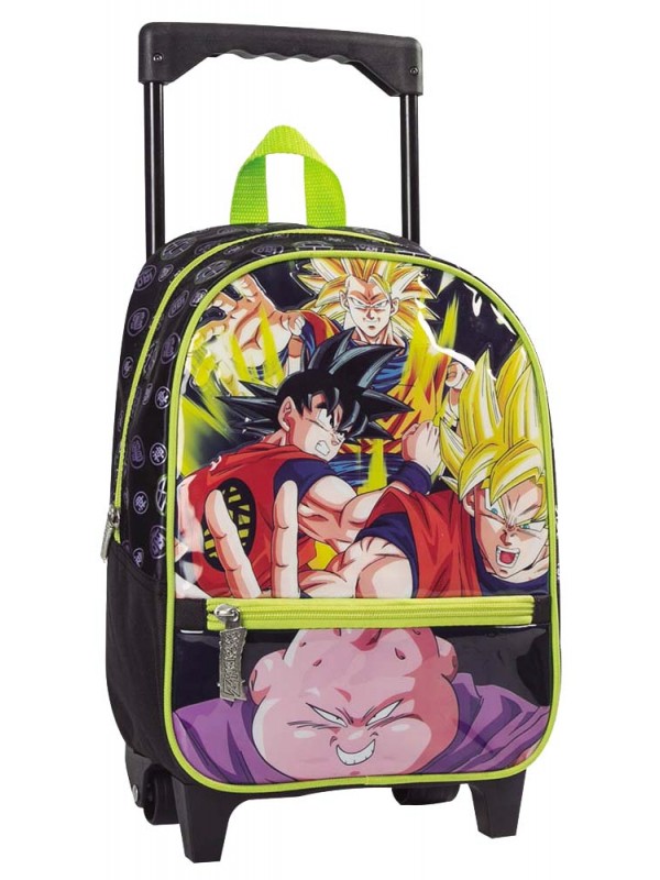 MOCHILA 12" CON CARRO ME DRAGON BALL Z