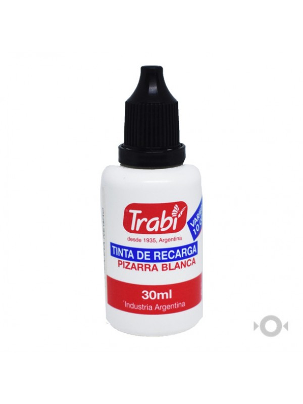 TINTA PARA MARCADOR PIZARRA TRABI 30cc NEGRO