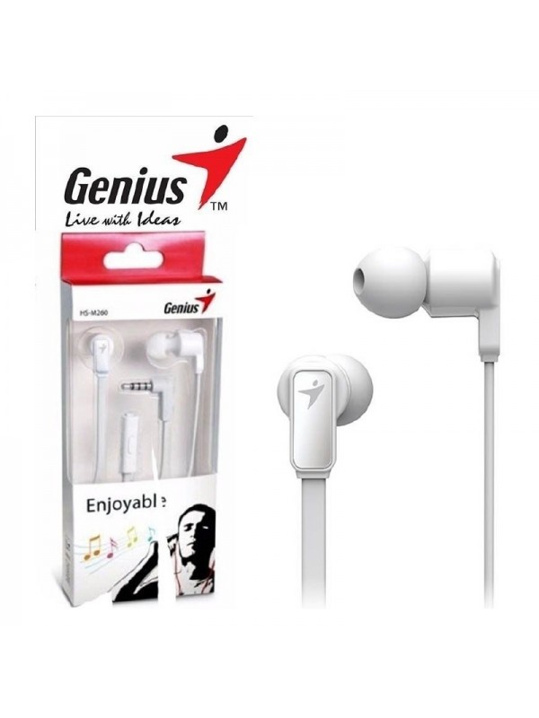 AURICULAR GENIUS HS-M320 BLANCO